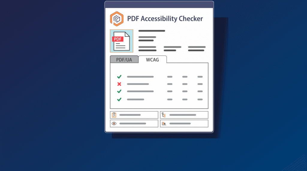 Werbegrafik zur Software PDF Accessibility Checker